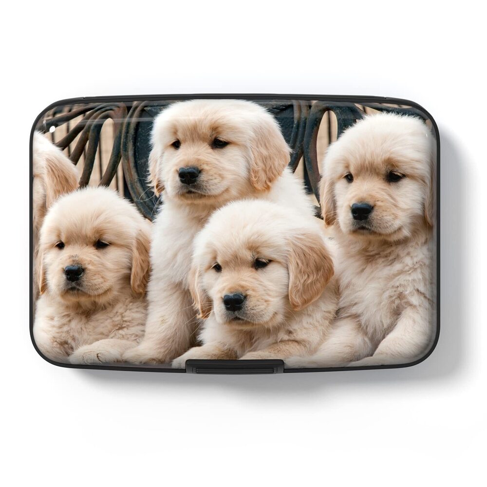 6685 Credit Card Holder , Small RFID Metal Credit Cards Wallets Cute